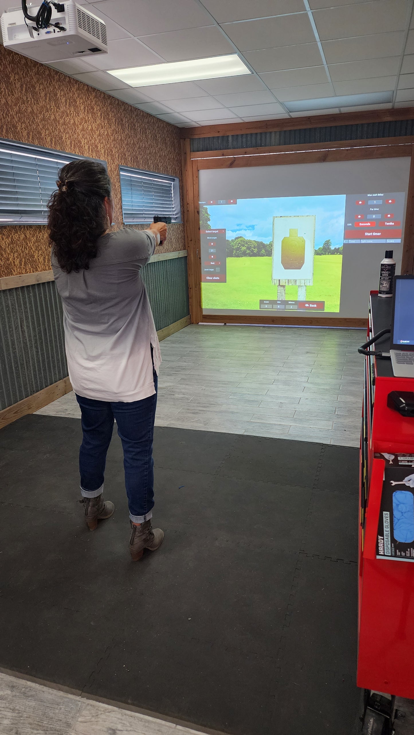 NRA Pistol Marksmanship Simulator Training Course